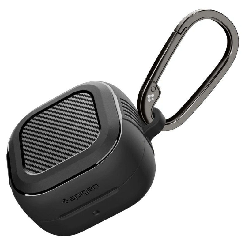 Θήκη Spigen Rugged Armor για Samsung Galaxy Buds 4 / 4 Pro, μαύρο ματ