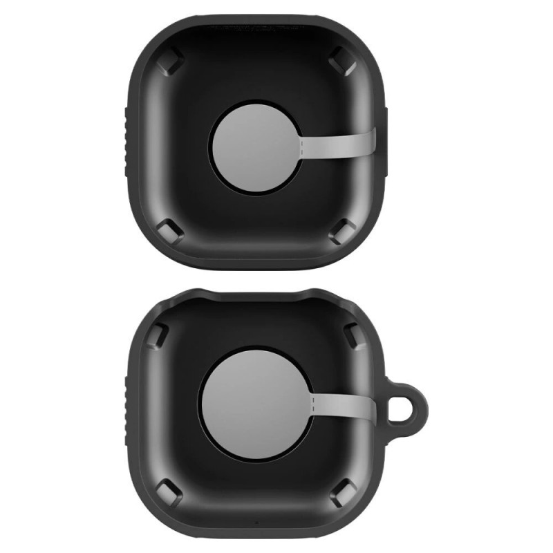 Θήκη Spigen Rugged Armor για Samsung Galaxy Buds 4 / 4 Pro, μαύρο ματ