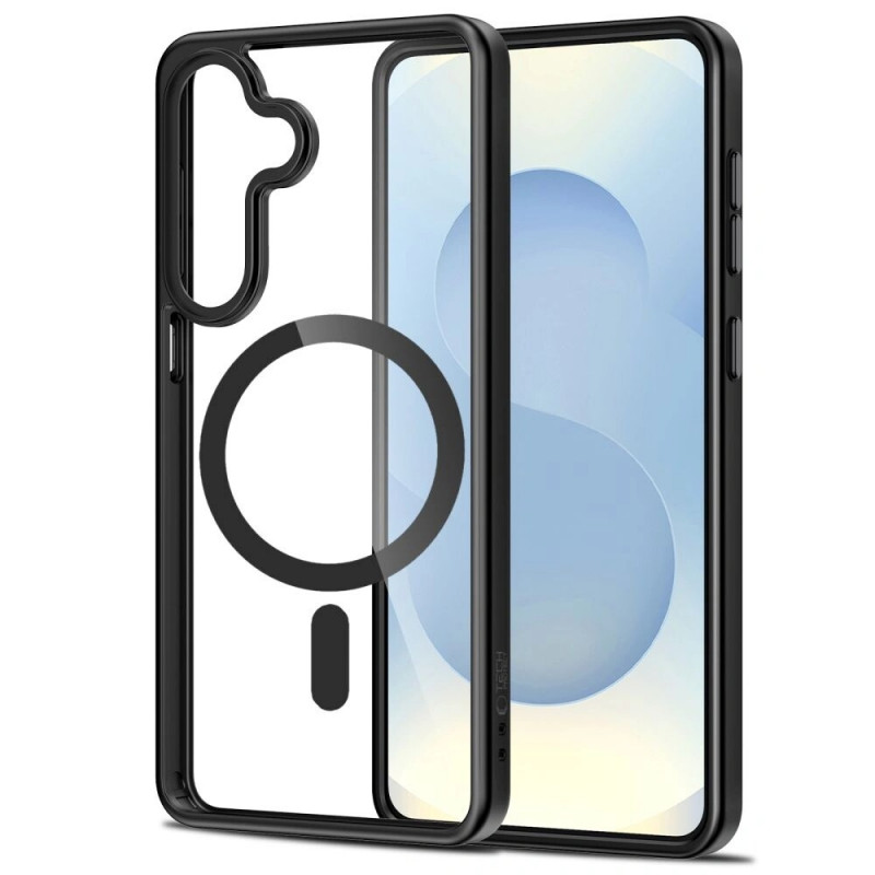 Θήκη Tech-Protect Magmat MagSafe για Samsung Galaxy S26+, Μαύρο/Διάφανο