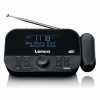 Lenco CR-615BK Ραδιόφωνο-ξυπνητήρι με προβολή, DAB+/FM, μαύρο