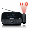 Lenco CR-615BK Ραδιόφωνο-ξυπνητήρι με προβολή, DAB+/FM, μαύρο