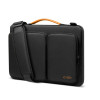 Tech-Protect Defender Bag THP4355 τσάντα laptop 13-14", μαύρη/πορτοκαλί