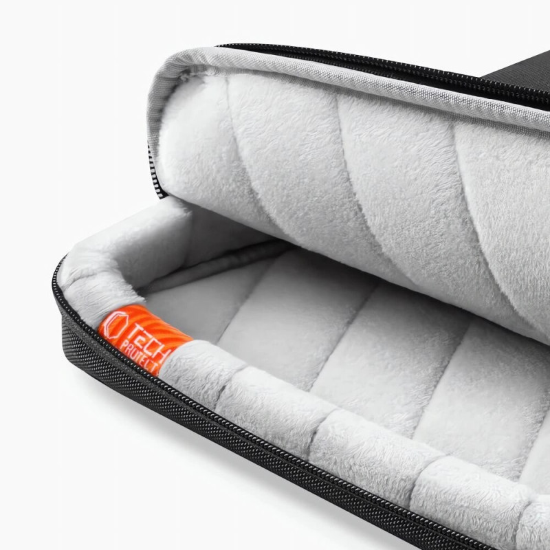 Tech-Protect Defender Bag THP4355 τσάντα laptop 13-14", μαύρη/πορτοκαλί