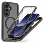 Θήκη Tech-Protect Defense MagSafe για Samsung Galaxy S26, μαύρη ματ