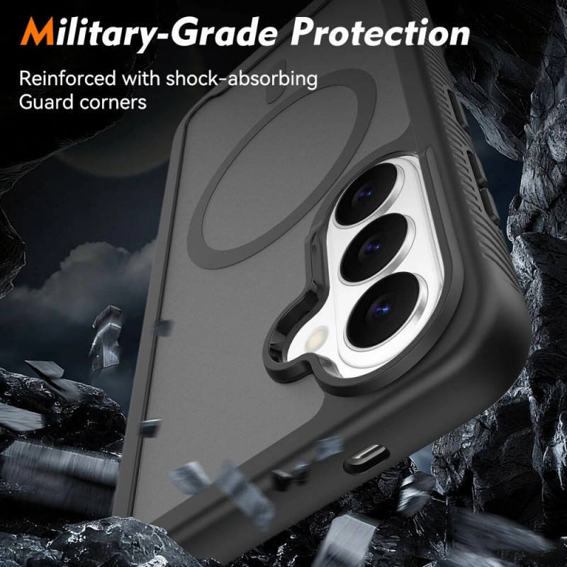 Θήκη Tech-Protect Defense MagSafe για Samsung Galaxy S26, μαύρη ματ