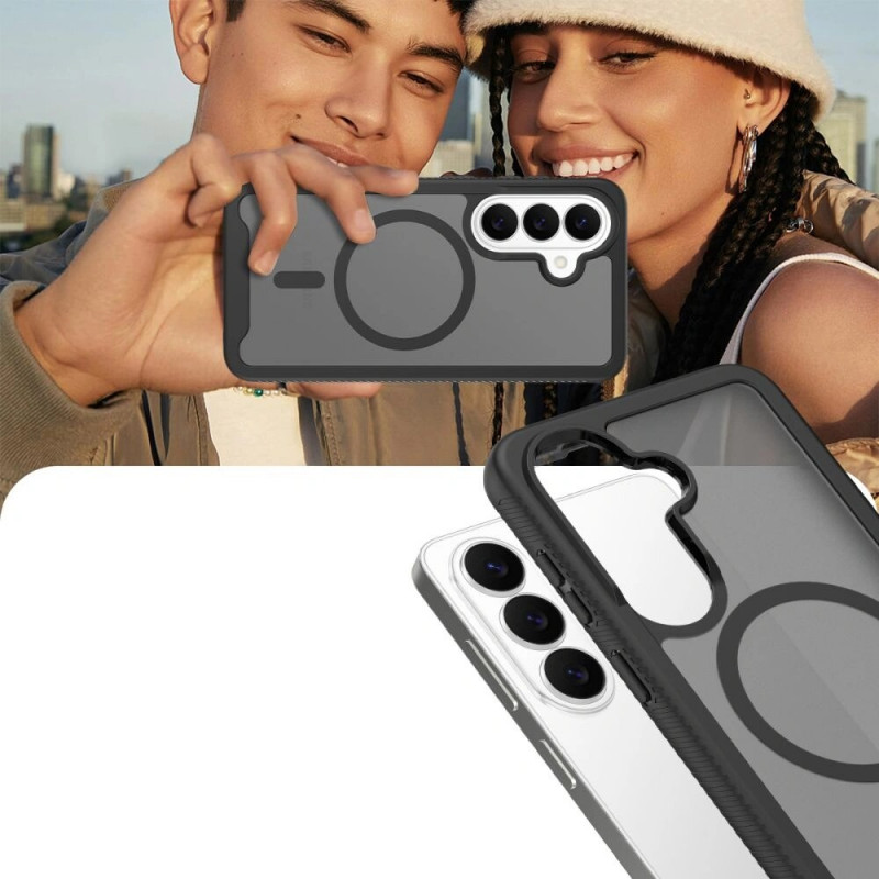 Θήκη Tech-Protect Defense MagSafe για Samsung Galaxy S26, μαύρη ματ
