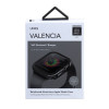 Θήκη UNIQ Valencia για Apple Watch Series 4/5/6/SE 44 mm, γκρι gunmetal