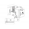 Whirlpool WH7ITD14C6N6 Εντοιχιζόμενο πλυντήριο πιάτων, 60 cm, 46 dB, 14 σερβίτσια