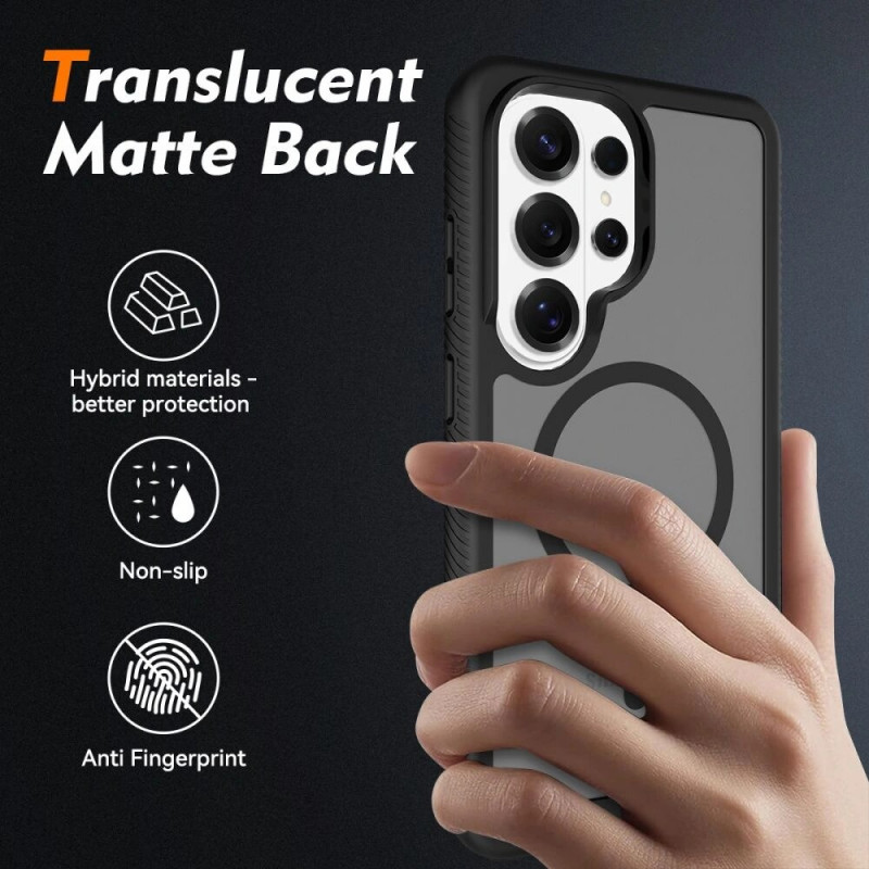 Θήκη Tech-Protect Defense MagSafe για Samsung Galaxy S26 Ultra, μαύρη ματ