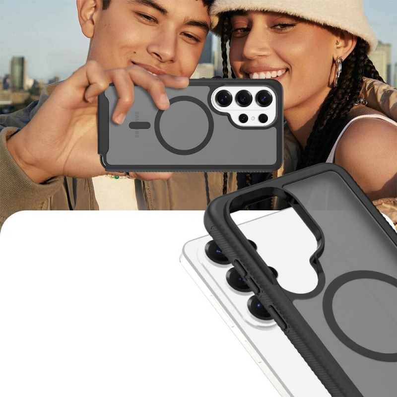 Θήκη Tech-Protect Defense MagSafe για Samsung Galaxy S26 Ultra, μαύρη ματ