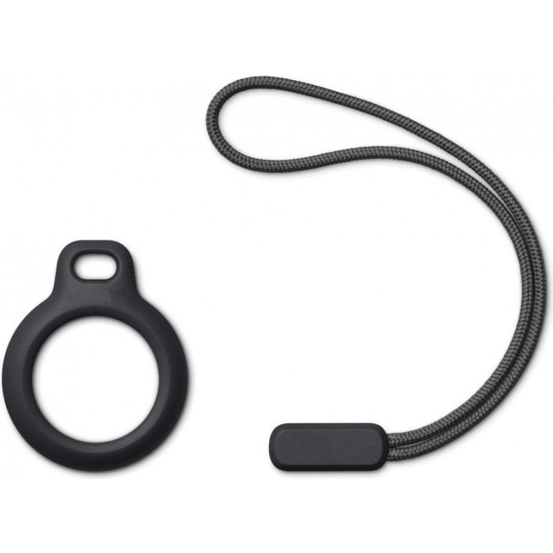 Θήκη με αλυσίδα Tech-Protect Rough Chain για Apple AirTag (THP1351), μαύρη