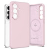 Θήκη Tech-Protect Silicone MagSafe για Samsung Galaxy S26+, ροζ μαργαριταρένιο