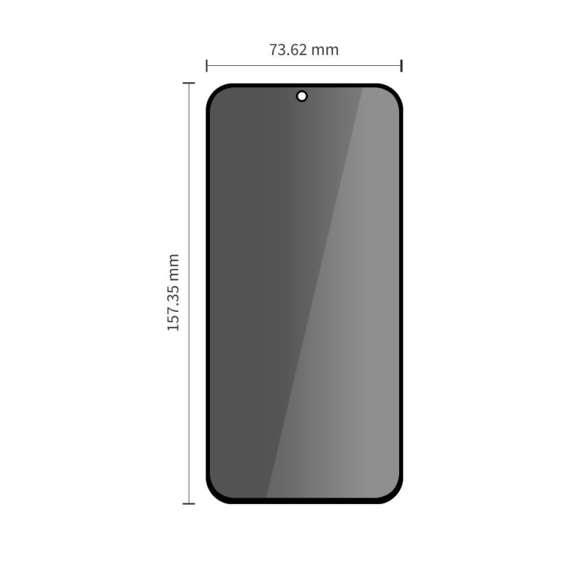 Tech-Protect Glass SPY+ θωρακισμένο γυαλί απορρήτου για Samsung Galaxy A27 5G (2 τεμ.)