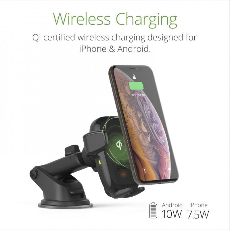 iOttie Auto Sense ασύρματη βάση ταμπλό με ασύρματη φόρτιση (7.5 W iPhone, 10 W Android)