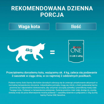 Purina ONE Sterilcat Γάτα Τροφή, Βοδινό & Καρότο, 60 x 85 g