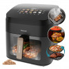 Cecotec Cecofry&Grill Smokin' 8500 Φριτέζα αέρος, 8.5 L, 2200 W, Μαύρο