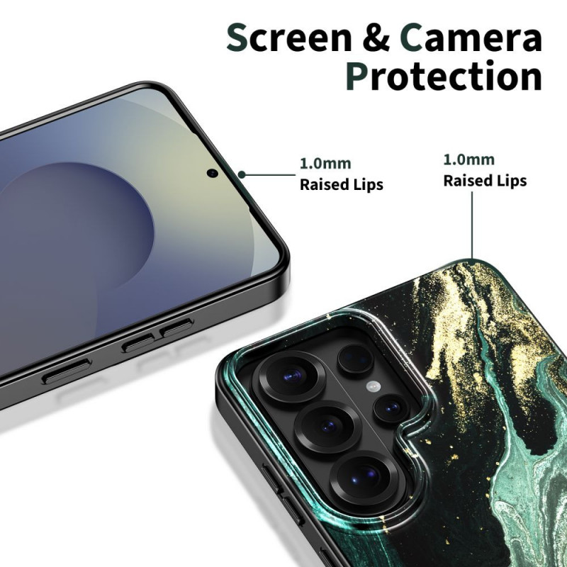 Θήκη Tech-Protect Lamano MagSafe για Samsung Galaxy S26 Ultra, Μαύρο και Πράσινο