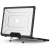 Θήκη Tech-Protect SmartShell Pro για Apple MacBook Air 13" (M2/M3/M4/M5) 2023-2025, μαύρη/διαφανής