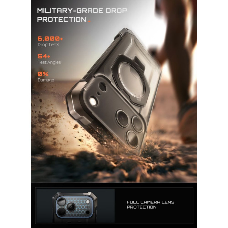 Θήκη Supcase UB Grip Mag MagSafe για Apple iPhone 17 Pro Max / 18 Pro Max, Μαύρη