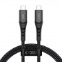 Καλώδιο Tech-Protect UB11T Ultraboost USB-C / USB-C, PD 100W, 100 cm, μαύρο