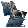 Θήκη Supcase UB Aero MagSafe για Samsung Galaxy Z Fold 8 Ultra με θωρακισμένο γυαλί και γυαλί απορρήτου, Aramid Blue