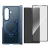 Θήκη Supcase UB Aero MagSafe για Samsung Galaxy Z Fold 8 Ultra με θωρακισμένο γυαλί και γυαλί απορρήτου, Aramid Blue