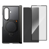 Θήκη Supcase UB Aero MagSafe για Samsung Galaxy Z Fold 8 Ultra με θωρακισμένο γυαλί και γυαλί απορρήτου, μαύρη αραμιδική