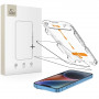 Tech-Protect Quick Set+ Αντιχαρακτικό Γυαλί Προστασίας Οθόνης για Apple iPhone 13 / 13 Pro / 14 / 16e, Μαύρο (2 τεμ.)