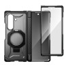 Θήκη Supcase UB Grip Mag MagSafe για Samsung Galaxy Z Fold 8 με tempered glass και privacy glass, μαύρη