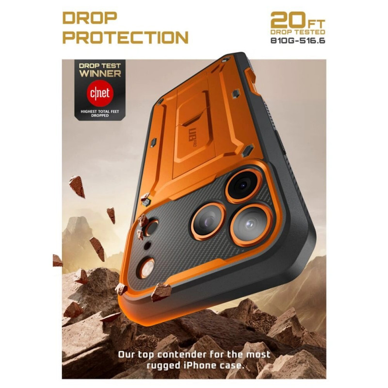 Θήκη Supcase Unicorn Beetle Pro για Apple iPhone 17 Pro Max, Κοραλί