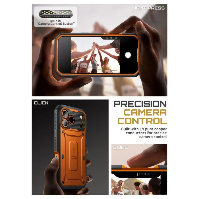 Θήκη Supcase Unicorn Beetle Pro για Apple iPhone 17 Pro Max, Κοραλί