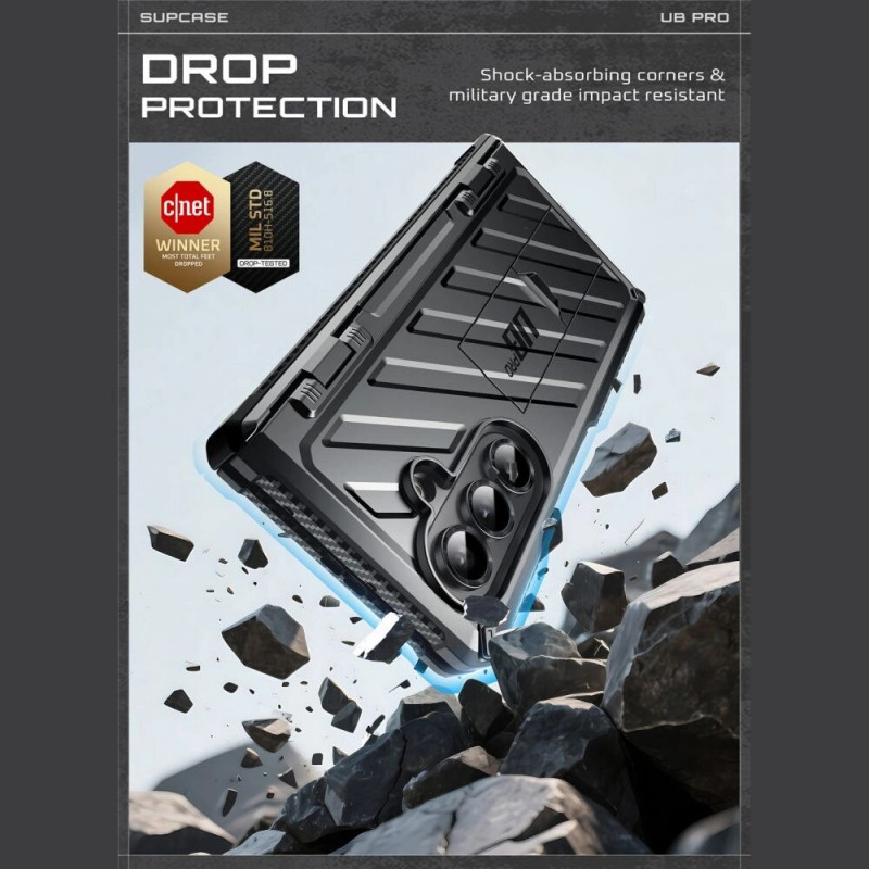 Θήκη Supcase Unicorn Beetle Pro για Samsung Galaxy Z Fold 7, μαύρη