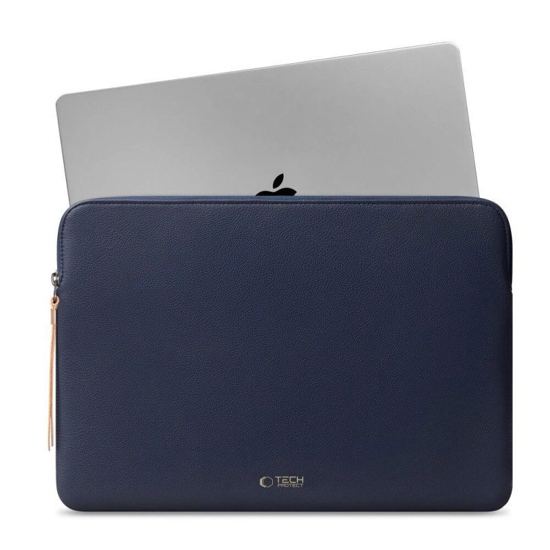 Θήκη Laptop Tech-Protect Fleece 15-16" Μπλε Ναυτικό