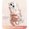 Θήκη Supcase Cosmo για Apple iPhone 14 Plus / 15 Plus, ροζ μάρμαρο