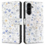 Θήκη πορτοφόλι Tech-Protect για Samsung Galaxy A57 5G, Spring Flowers
