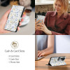 Θήκη πορτοφόλι Tech-Protect για Samsung Galaxy A57 5G, Spring Flowers
