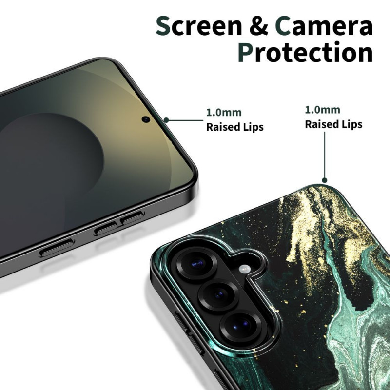 Θήκη Tech-Protect Lamano MagSafe για Samsung Galaxy A57 5G, Μαύρη και Πράσινη