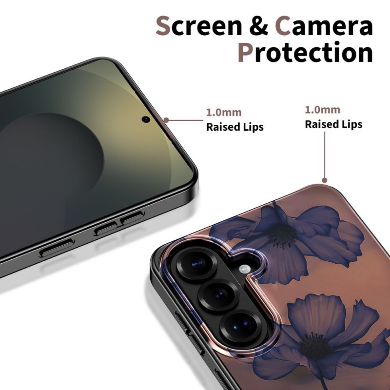 Θήκη Tech-Protect Lamano MagSafe για Samsung Galaxy A57 5G, καφέ και μωβ