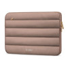Θήκη για φορητό υπολογιστή Tech-Protect Fluffy 13-14", καρυδί (καφέ)