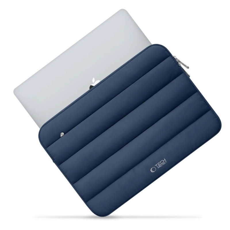 Θήκη Laptop Tech-Protect Fluffy 13-14" Μπλε Ναυτικό
