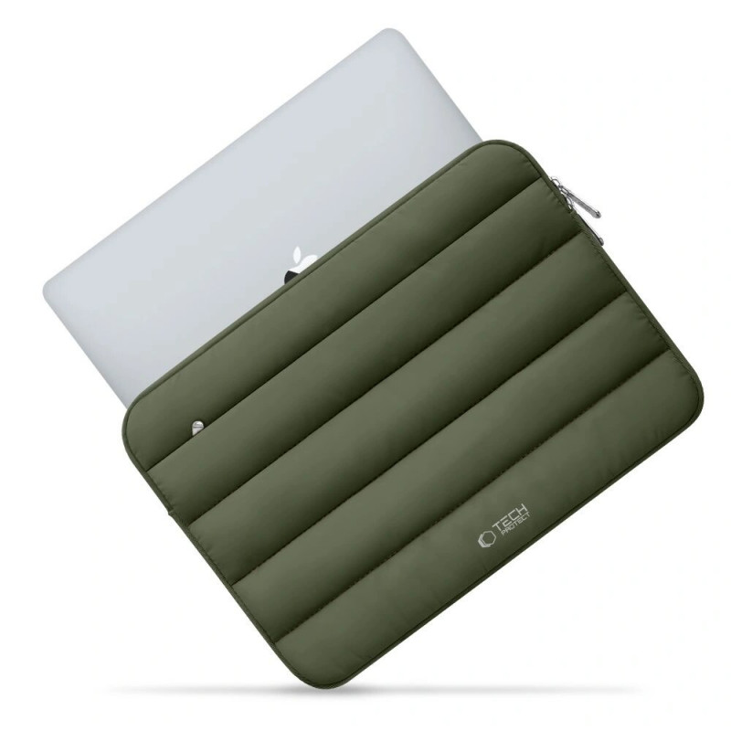 Tech-Protect Fluffy Θήκη Laptop 15-16", Army Green