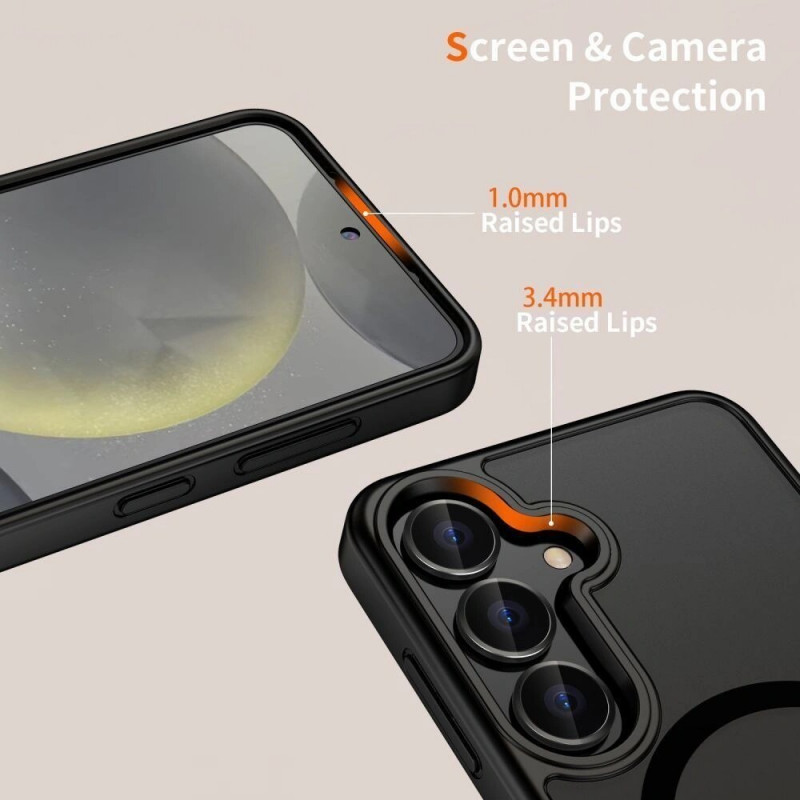 Θήκη Tech-Protect Magmat MagSafe για Samsung Galaxy A36 / A56 / A37 5G, μαύρη ματ