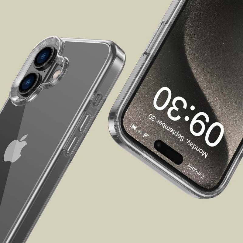 Θήκη Tech-Protect Flexair Hybrid για Apple iPhone 16, Διάφανη