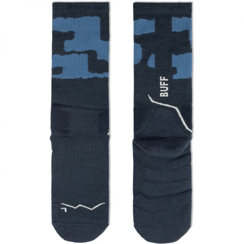 Buff Merino MW Crew Κάλτσες MWC2, Night Blue, L