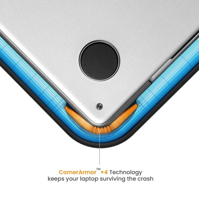 Τσάντα Laptop Tech-Protect Defender VR 13-14", Μαύρη