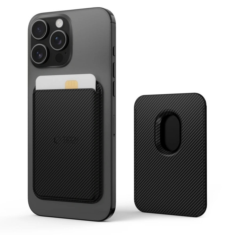 Θήκη Tech-Protect MagWallet MagSafe Universal Μαγνητική για Κάρτες ή Έγγραφα, Μαύρη