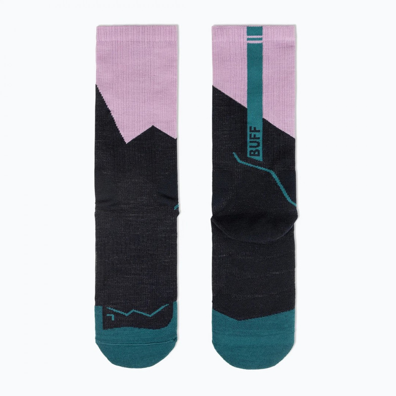 Buff Merino MW Crew Κάλτσες MWC1, Orchid, L