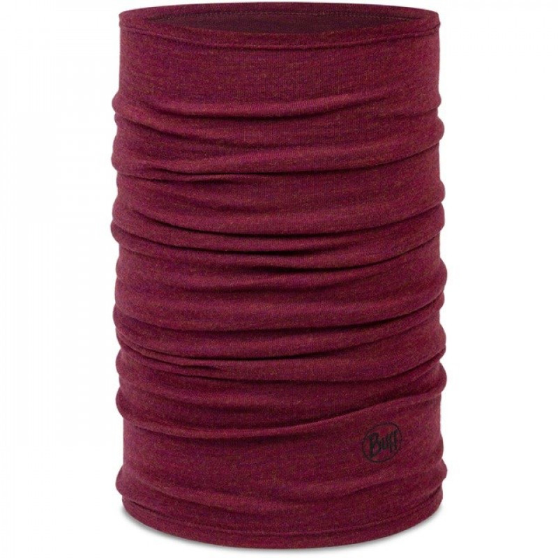 Buff Merino Midweight πολυλειτουργικό κασκόλ, Melange Tibetan Red