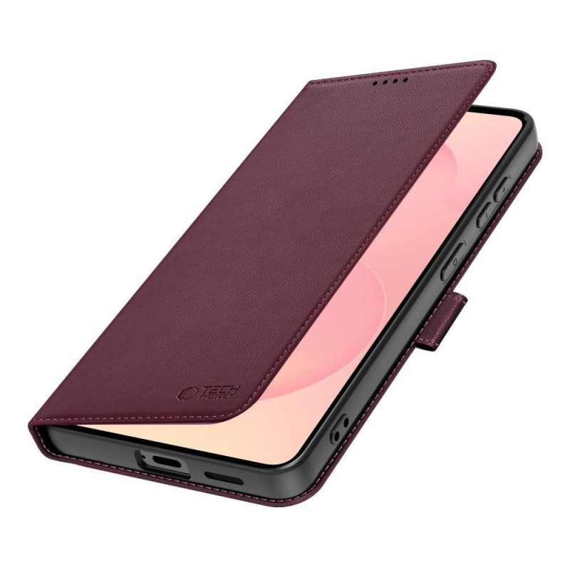 Θήκη πορτοφόλι Tech-Protect για Samsung Galaxy A27 5G, Burgundy