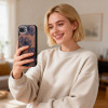 Θήκη Tech-Protect Lamano MagSafe για Apple iPhone 16e / 17e, καφέ και μωβ (Velvet Night)